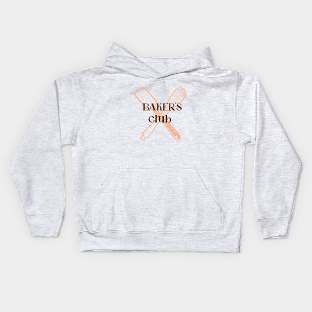 Baker's Club Kids Hoodie by Craft and Crumbles